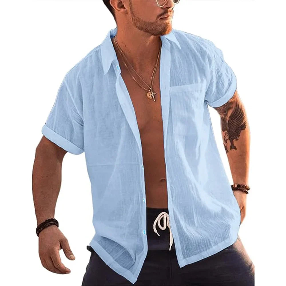 Linen Button Shirt